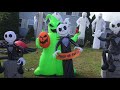 My 2018 Halloween Inflatables Display