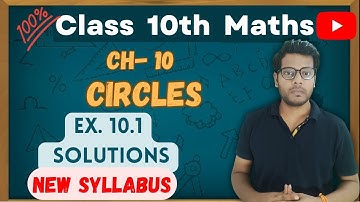 Class 10th Maths | Chapter 10 | Circles | Exercise 10.1 | Intro. | Solutions |