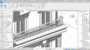 TỰ HỌC REVIT | 3.3 Hướng dẫn tạo System Families  Railling - Lớp Học Revit