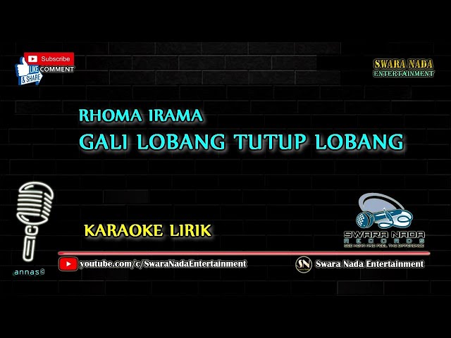 Gali Lobang Tutup Lobang - Karaoke Lirik class=