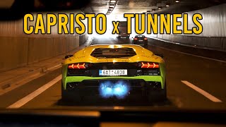 FLAME SPITTING Lamborghini Aventador S CAPRISTO Meets Tunnels! 2 Capristo Aventador Svj S Go Crazy On The Autobahn Brutal Tunnel Runs Huge Flames
