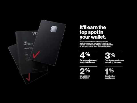 Verizon: Visa Credit Card Website