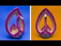 How to make a 3D origami Swan Basket