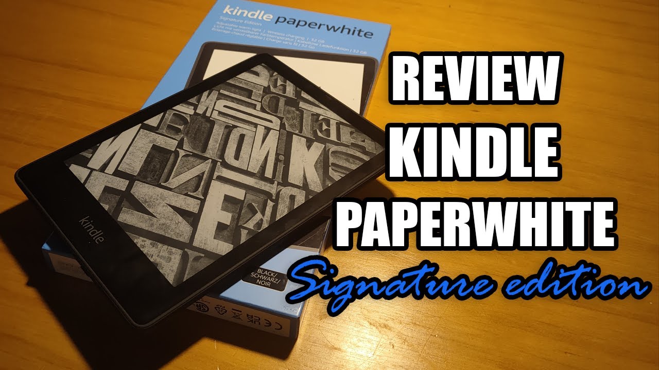 Kindle Paperwhite Signature Edition, ¿merece la pena gastar más por este  modelo?