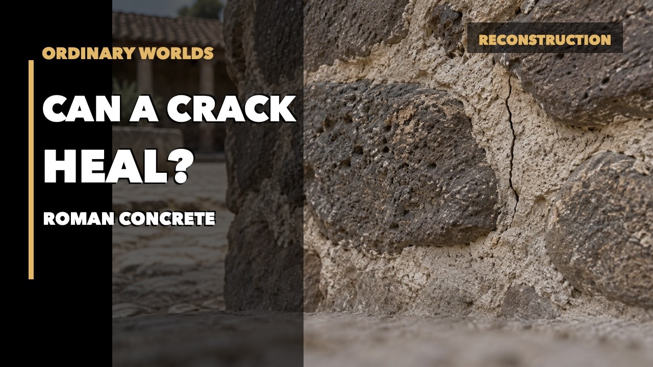How Roman Concrete Could Repair Its Own Cracks - YouTube