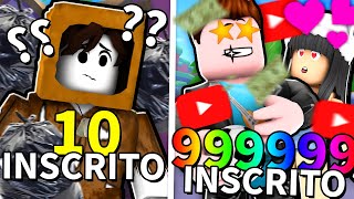 VIREI O MAIOR YOUTUBER DO MUNDO INTEIRO DO ROBLOX GANHEI A PLACA PROIBIDO OP (YouTube Life!)