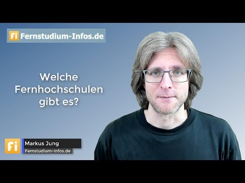 Video: Fernstudium An Hochschulen