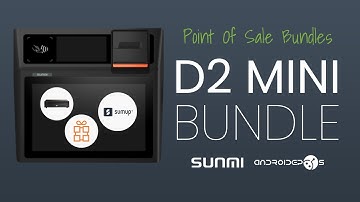 SUNMI D2 Mini Point of Sale Bundle - Loyverse, SumUp - Android EPOS