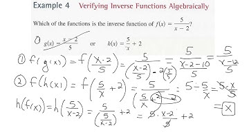 Section 1.6- Inverse Functions