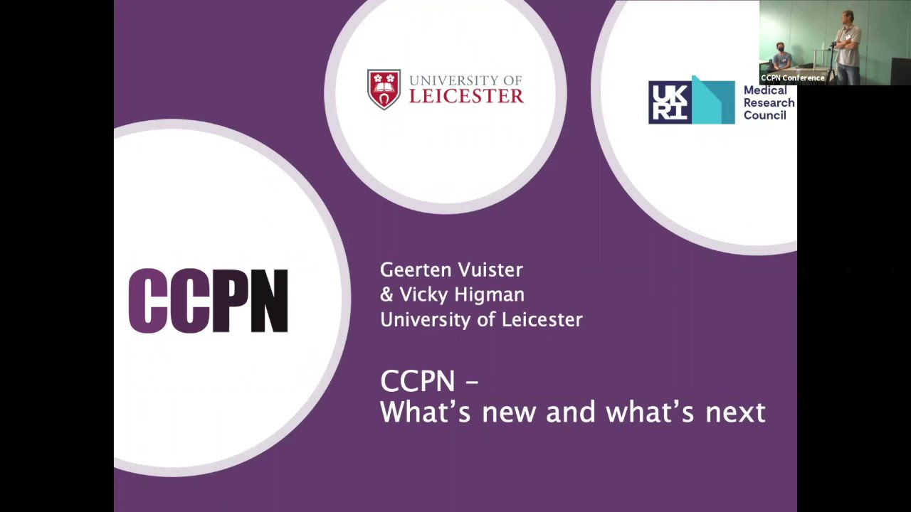 CCPN Conference 2021 - CCPN Update 