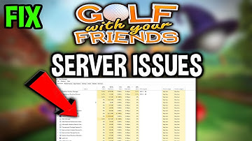 Golf with your friends – How to Fix Can