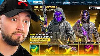 I Unlocked the SECRET "BLACKCELL" MASTERY REWARDS! (Warzone Season 6)