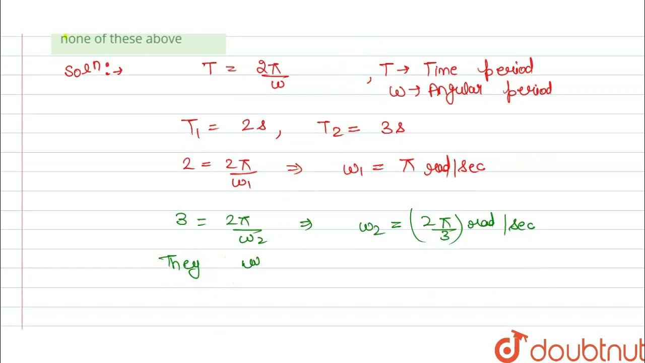 Two simple pendulums, having periods of 2s and 3s respectively, pass