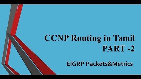 CCNP Routing in Tamil Part 2