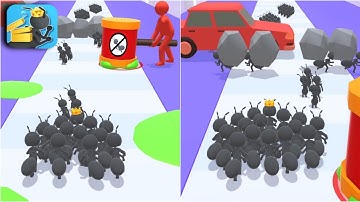 Tiny Run 3D🐜👑 Gameplay Walkthrough ( iOS,Android) #6