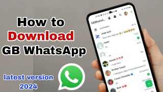 How to download GB WhatsApp apk latest version 2024 screenshot 5