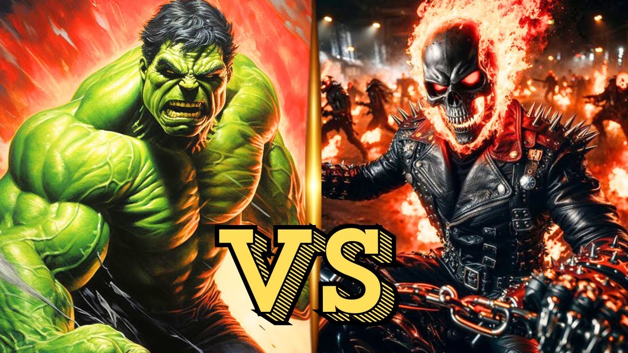 Who Will Win: Incredable Hulk VS Ghost Rider