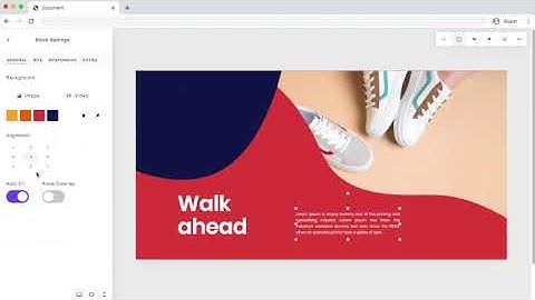 An Example: Designing with GridlessBuilder.js