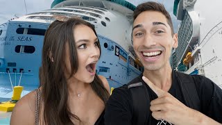 I SURPRISED Her With A Cruise! | Freedom Of The Seas  Royal Caribbean  (First Cruise EVER)