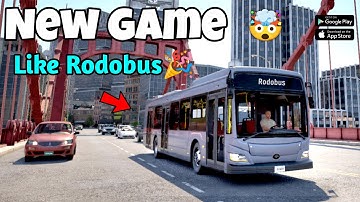 NEW Bus Game Like RODOBUS Simulator🤯 Exclusive First Gameplay🔥✅ 