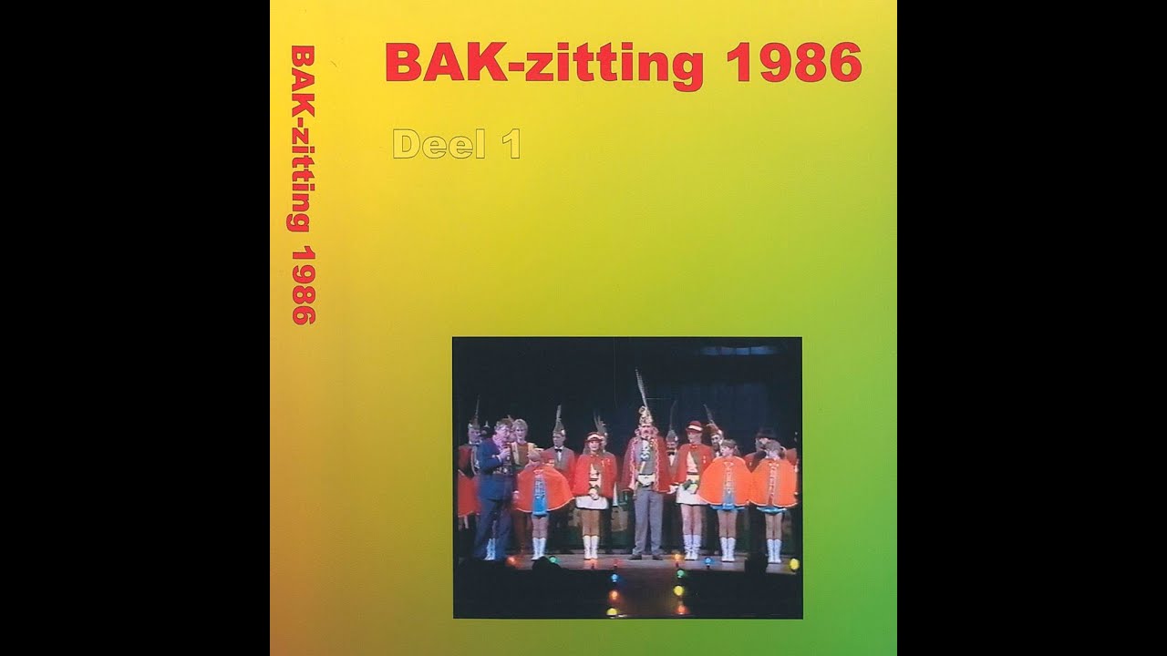 0381 BAK-zitting 1986 deel 1
