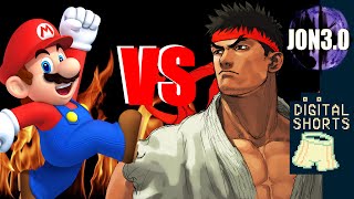 DIGITAL SHORT Mario VS Ryu