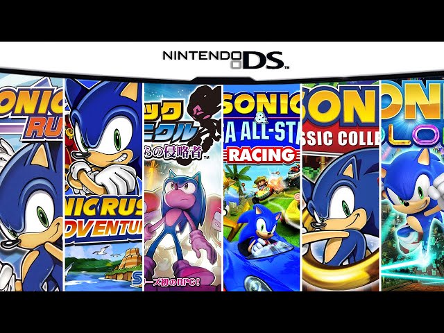 Sonic Games for DS 