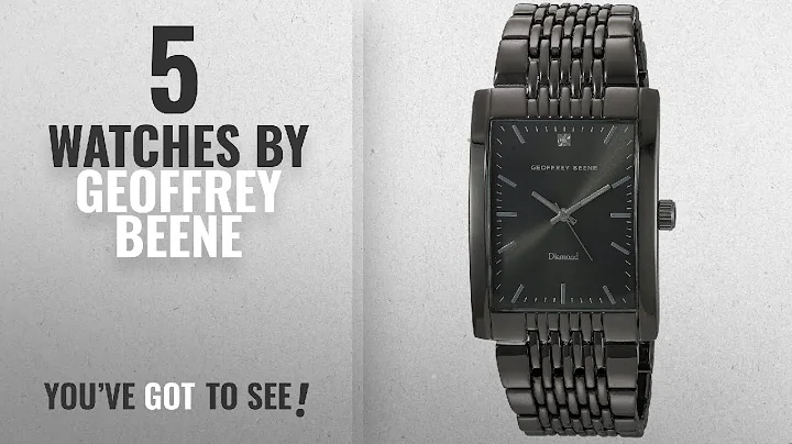 Top 10 Geoffrey Beene Watches [2018]: Geoffrey Bee...