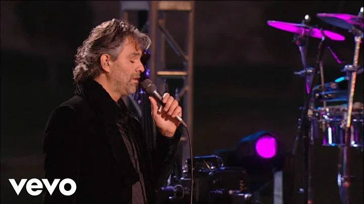 Andrea Bocelli - Pero Te Extrano - Live From Lake ...