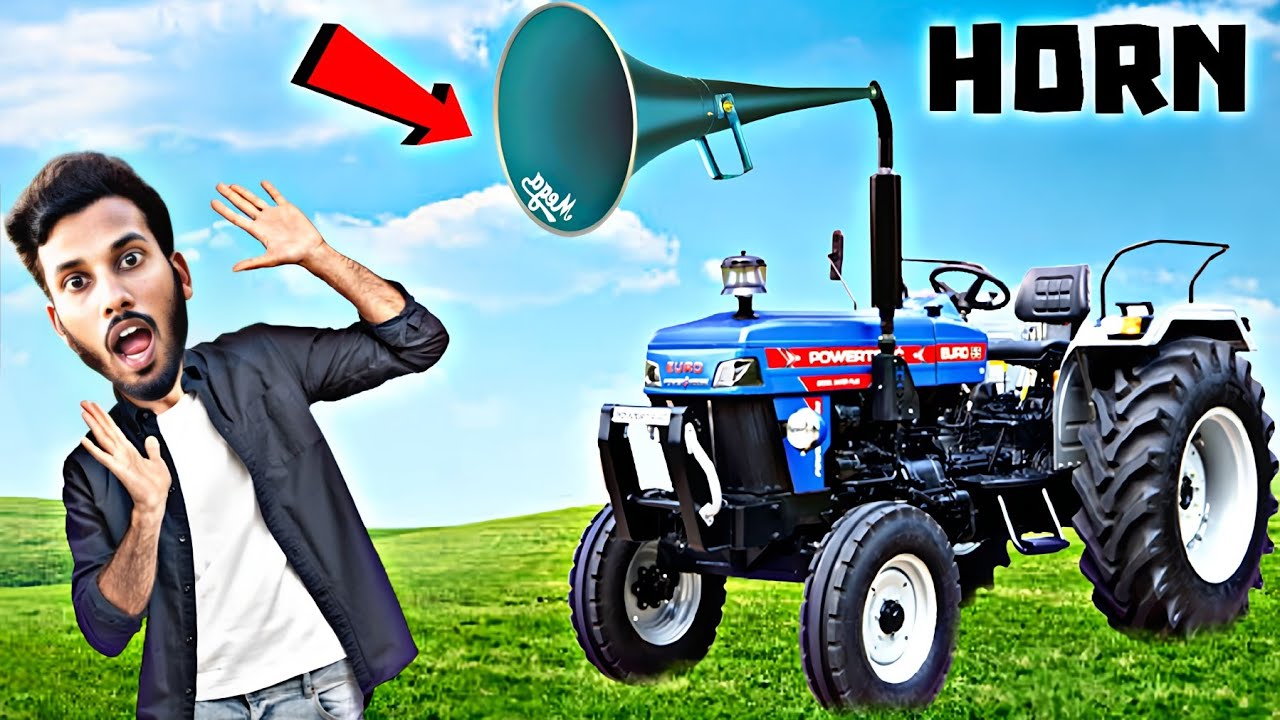 Loud Tractor Horn #agriculture #tractor #farming 