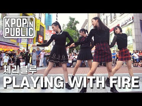 [KPop in Public] Cherryblue │ BLACKPINK - Playing with fire Dance Cover in KOREA