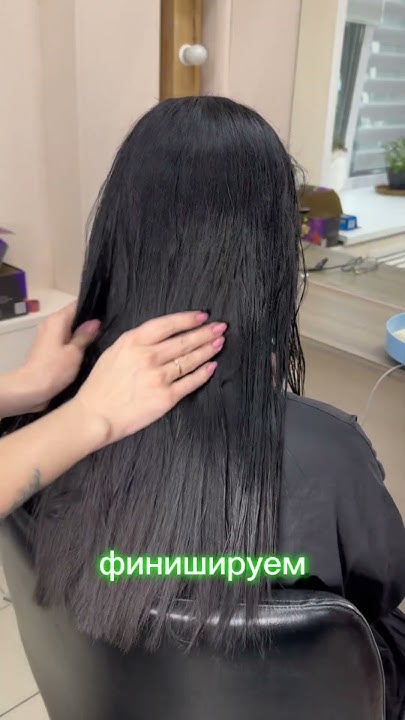 Как убрать пушистость волос #укладкаволос #уходзаволосами #объем # ...