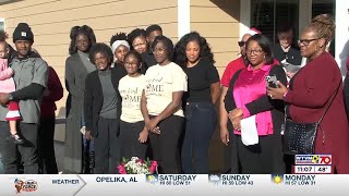 Three families receive new homes from Habitat for Humanity