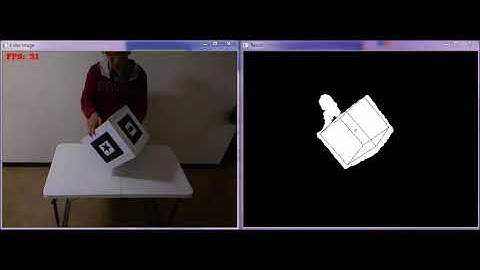 Particle Filter based 3D Cube Tracking with a Depth Camera 2