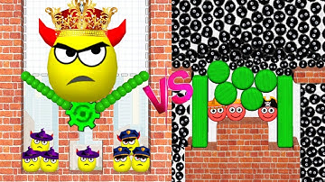 HIDE BALL 🆚 Draw to smash logic puzzle Gameplay part 33