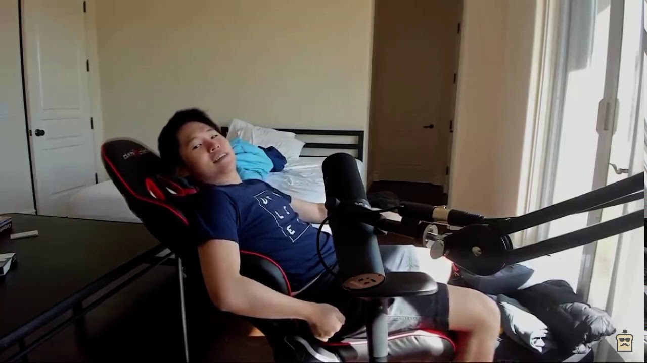 Toast falling out of his chair