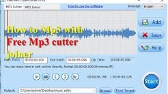 How to cut mp3 with Free Mp3 cutter joiner app  - Durasi: 3:09. 