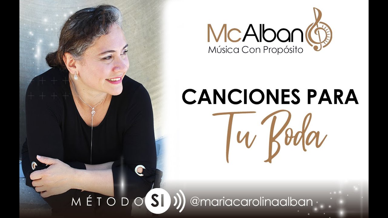 Read more about the article CANCIONES PARA UNA BODA.  CANCIONES DE BODAS.  Resumen MÚSICA CON PROPÓSITO.  McAlban