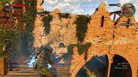 A Secret Destructible Wall Hidden Near Nilfgaardian Garrison - Witcher 3