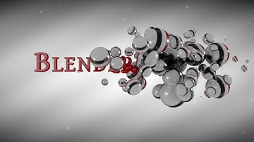 Blender Tutorial I Dynamic Paint Ball Intro Effect