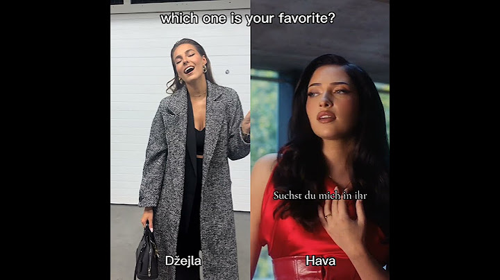Džejla Ramović & Hava - Ona nije ja (TikTok edit video)