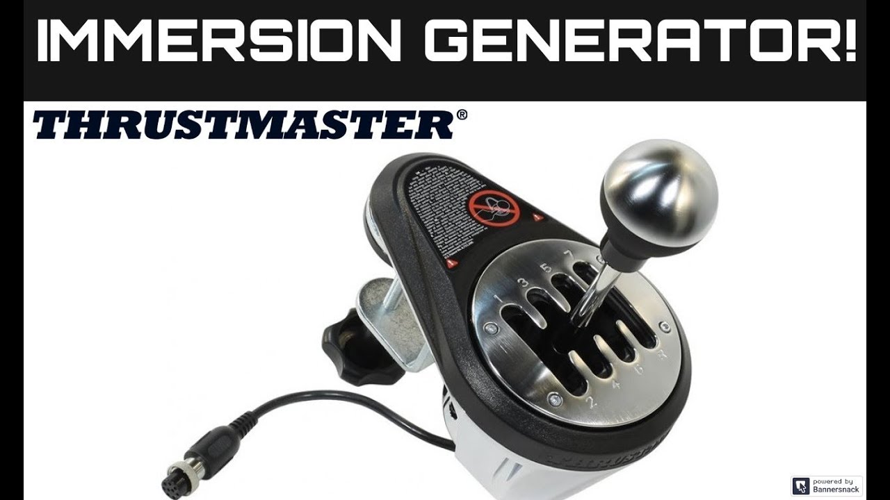 IMMERSION INTENSIFIES! Thrustmaster TH8A Shifter Unboxing and Review 