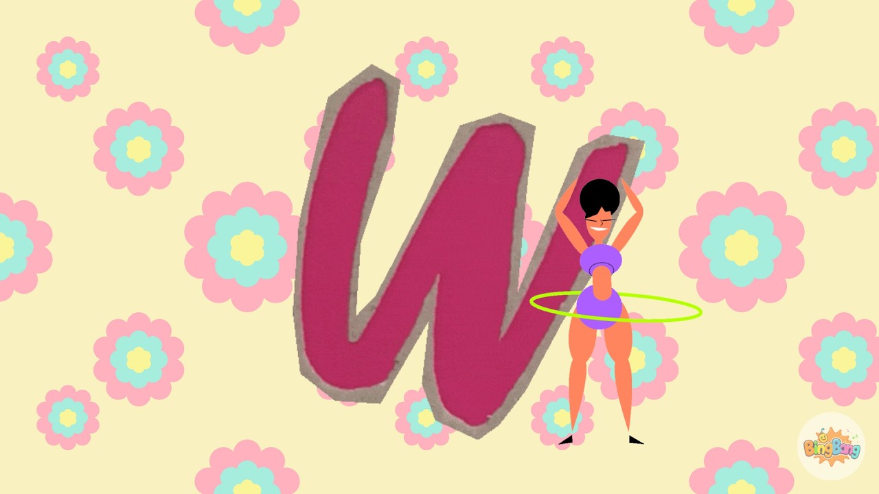 BingBang | Learn Alphabet W | W Wiggle Song | Sing & Dance Together | Kids TV
