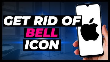 How to Get Rid of Bell icon on iPhone 15