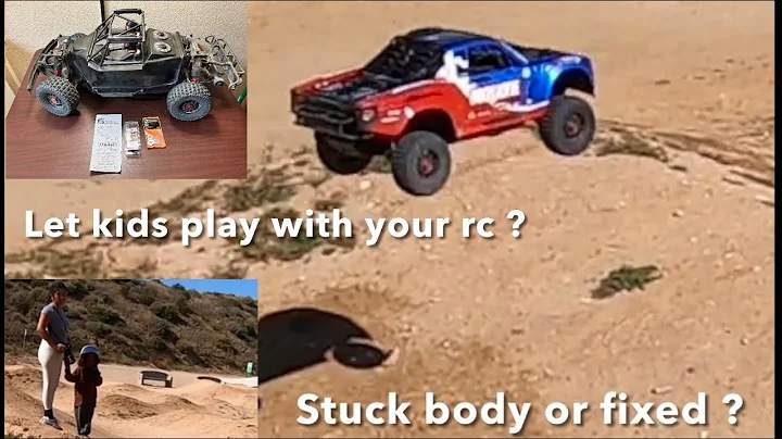New ARRMA MOJAVE 4S Sticking Body Repair Testing. Did It Work ? Kids Love Rc’s