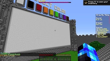 Minecraft Draw my thing w/ kostas0607 and Foogle! Cheaters!