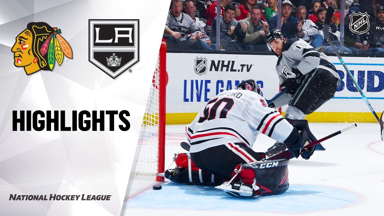 NHL Highlights | Blackhawks @ Kings 11 