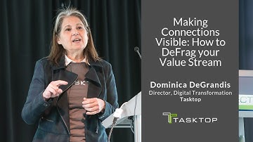 Dominica DeGrandis - Making Connections Visible: How to Defrag your Value Stream