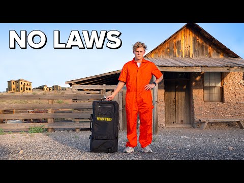 Overnight in an Abandoned Ghost Town with NO LAWS