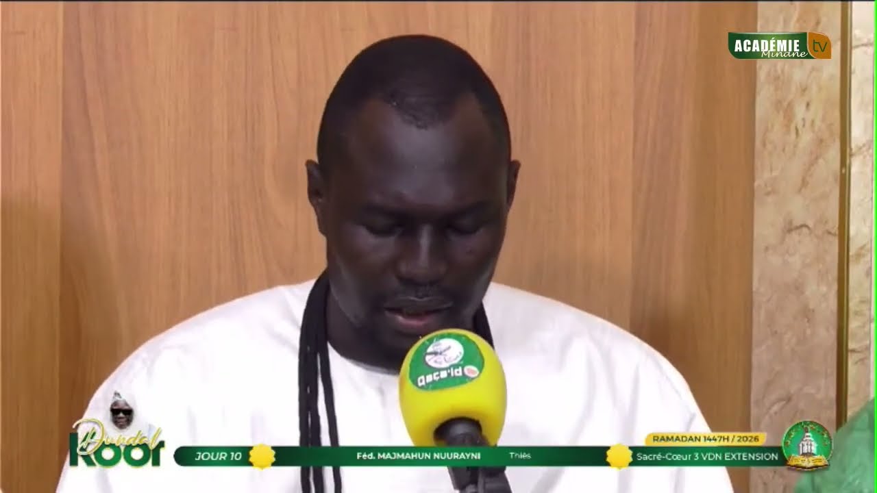 Prestation Kourel Majmahun Nureyni Thies Dundal Koor Sacré Keur Ramadan 2026